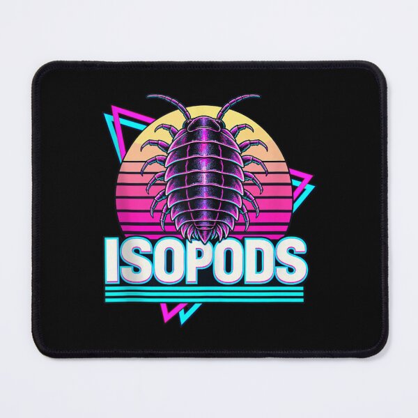 Item preview, Isopods Retro Neon Woodlice Terrarium Art designed and sold by NAAYAX.