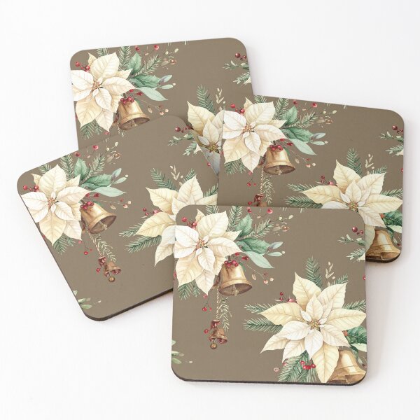 Item preview, Brown Green Rustic Winter Seamless Christmas Pattern designed and sold by FuzionRaptor.