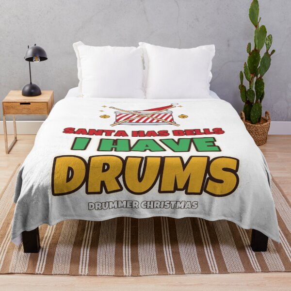 Item preview, Santa Has Bells I Have Drums Funny Drummer Christmas designed and sold by Bornprints.