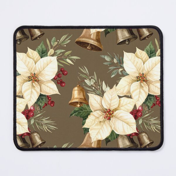 Item preview, Brown Green Rustic Winter Seamless Christmas Pattern designed and sold by FuzionRaptor.