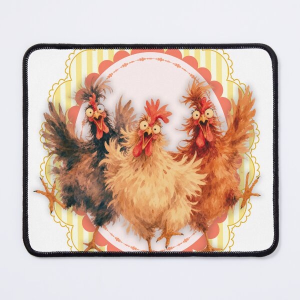 Item preview, Crazy Chickens designed and sold by April Long Designs.