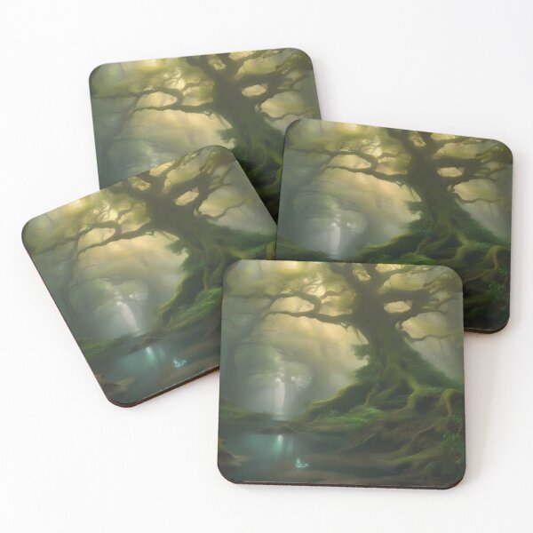 Item preview, Mysterious Dark Fantasy Forest designed and sold by Fanta-sticky.