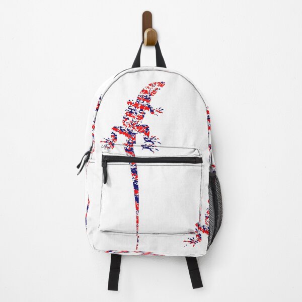 Item preview, lizard red white blue dots designed and sold by bravoalpha.