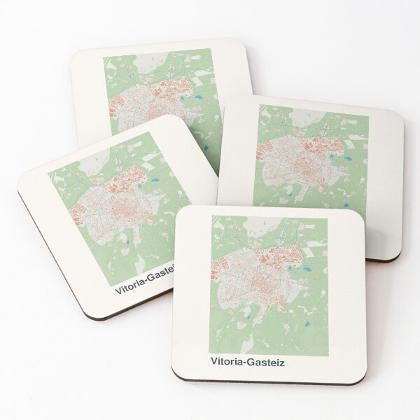 Item preview, Vitoria-Gasteiz Minimalistic Map Art designed and sold by MapsNerd.