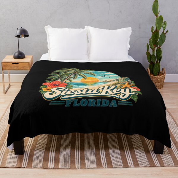 Item preview, This is a tropical beach design for Siesta Key, Florida designed and sold by RBBeachDesigns.