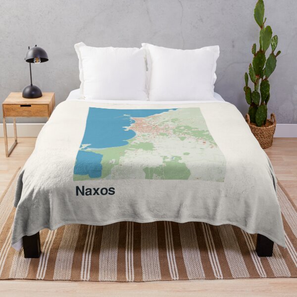 Item preview, Naxos Minimalistic Map Art designed and sold by MapsNerd.