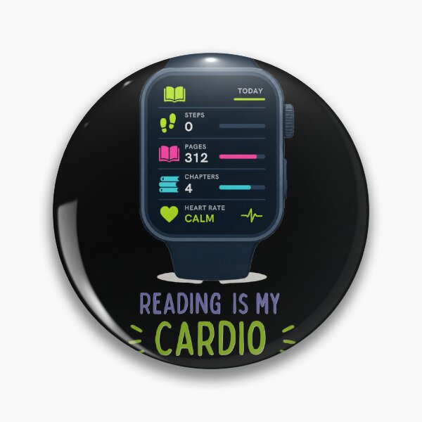 Item preview, READING IS MY CARDIO - FUNNY BOOKWORM GIFT designed and sold by WesWay.