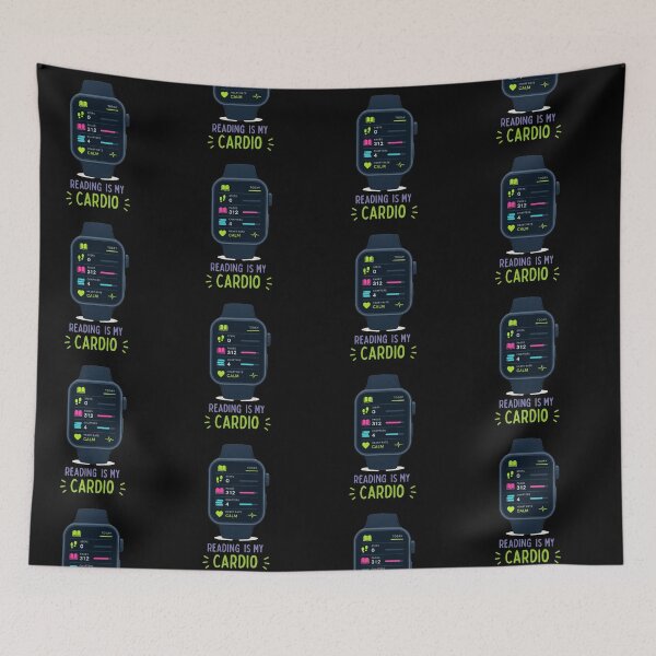 Item preview, READING IS MY CARDIO - FUNNY BOOKWORM GIFT designed and sold by WesWay.