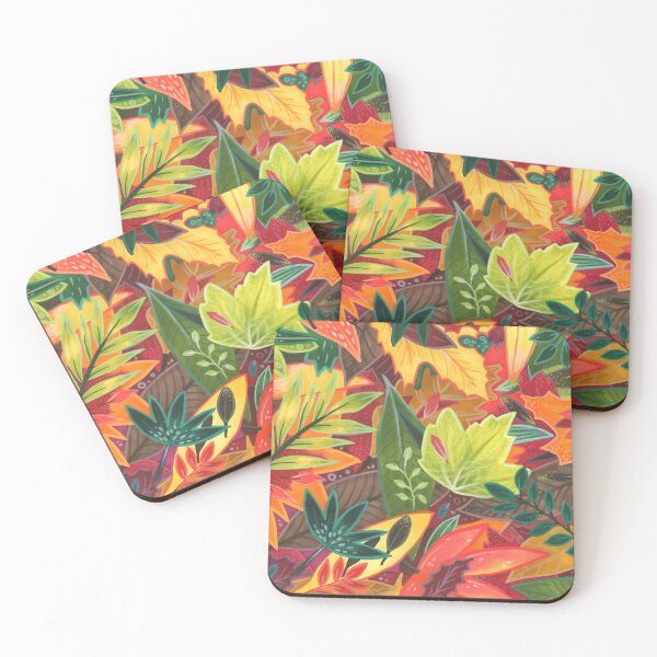 Item preview, Autumn Leaves (portrait version) designed and sold by pestopasta18.