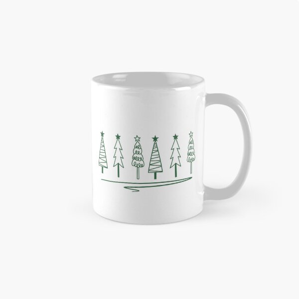 Item preview, Minimalist Christmas Trees Forest Line Art Holiday designed and sold by HYPNK.