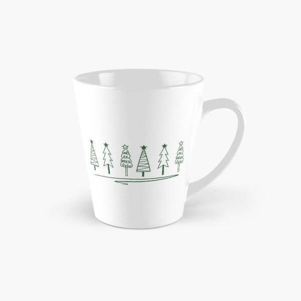 Item preview, Minimalist Christmas Trees Forest Line Art Holiday designed and sold by HYPNK.