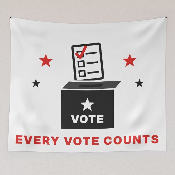 Item preview, Ballot Box Every Vote Counts – Midterms 2026 designed and sold by AntifaShop.