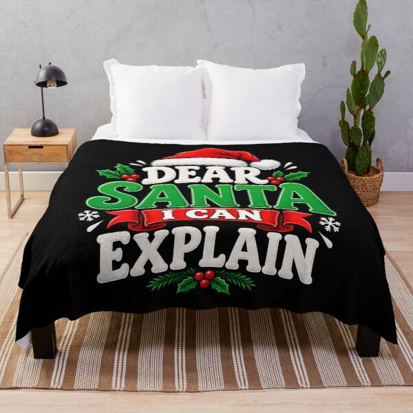 Item preview, Dear Santa I Can Explain Christmas Design designed and sold by rafaeltto.