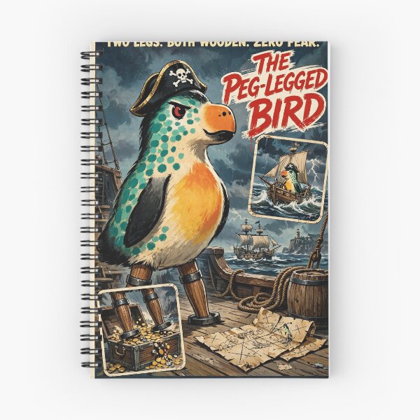 Item preview, THE PEG-LEGGED BIRD designed and sold by Tpposters.