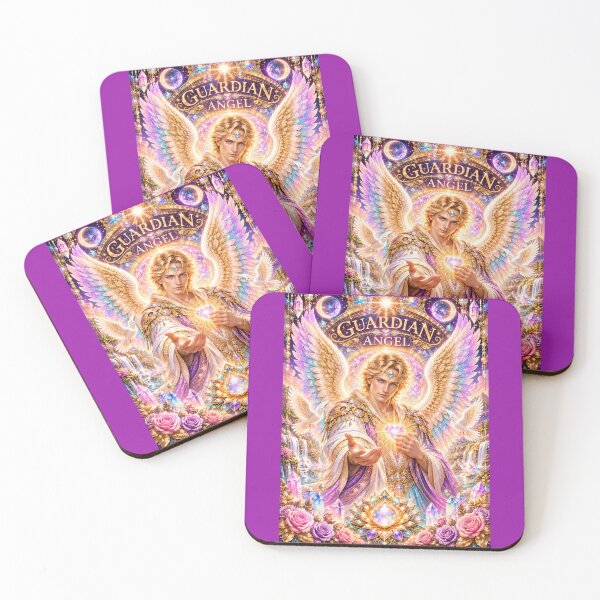 Item preview, Guardian angel designed and sold by Anamcaradivine.