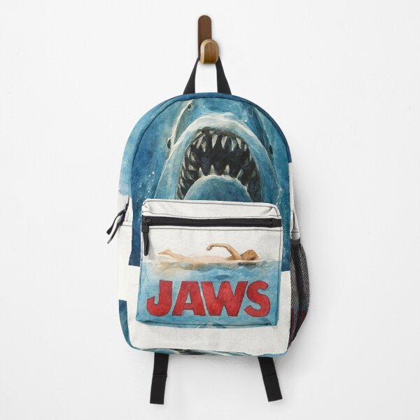 Item preview, Jaws, Watercolor illustration designed and sold by Lifer Art and Design.