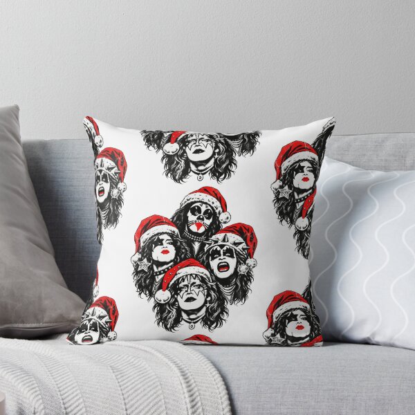 Item preview, Rock Band Facepaint Santa Hats Christmas Heavy Metal Holiday Graphic designed and sold by AnnieGreene1.