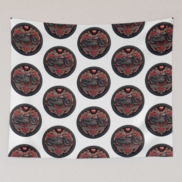 Item preview, My Bike Is My Valentine designed and sold by OrvalKoch.