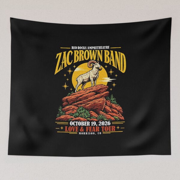 Item preview, October 19 2026 Zac Brown Band Red Rocks Morrison designed and sold by OsvaldoFisher.