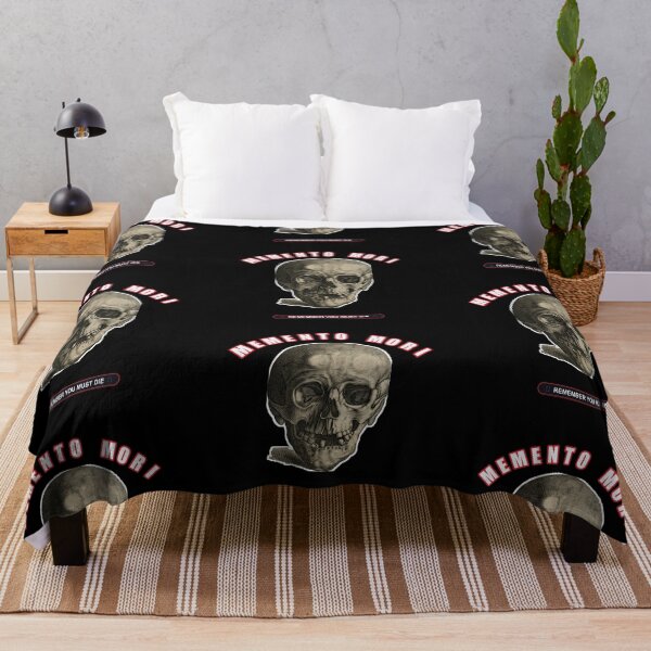Item preview, Memento Mori Neo Tribal Skull Streetwear Dark Aesthetic T-Shirt designed and sold by Giobb-Artwork.