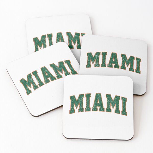 Item preview, Vintage Miami Distressed Canes Football designed and sold by Floral Vintage.