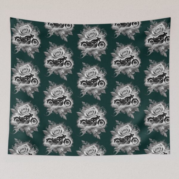 Item preview, Motorcycle With Rose designed and sold by OrvalKoch.