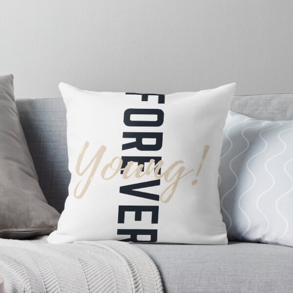 Item preview, Forever Young Inspirational Quote Design for Youthful Spirit and Positive Vibes designed and sold by riadhworks.