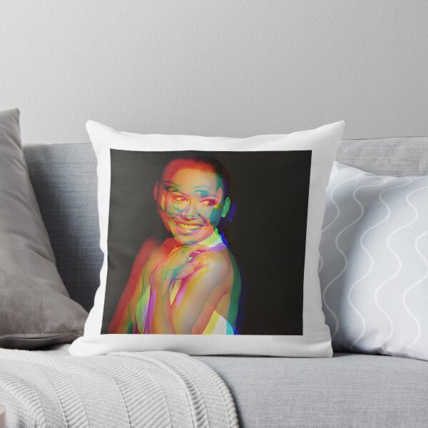 Item preview, Naya Rivera Chromatic Art Portrait with Vibrant Colors and Dynamic Style designed and sold by Deternauta-90.