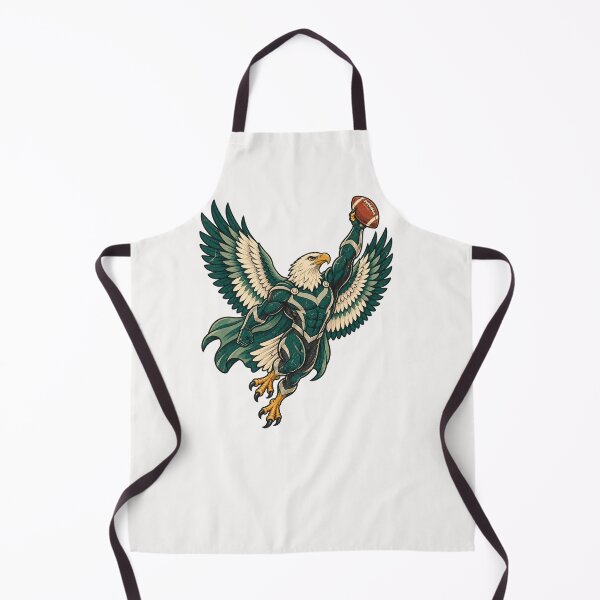 Item preview, Philly Muscle Eagle Superhero Catching Football Vintage designed and sold by CozyCubs-Art.