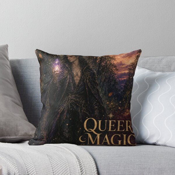 Item preview, Queer Magic Male Witch Fantasy Art designed and sold by ZhivanCrimson.