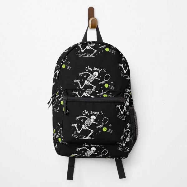 Item preview, Oh Snap Skeleton Player Pickleball Humor designed and sold by Blok45.