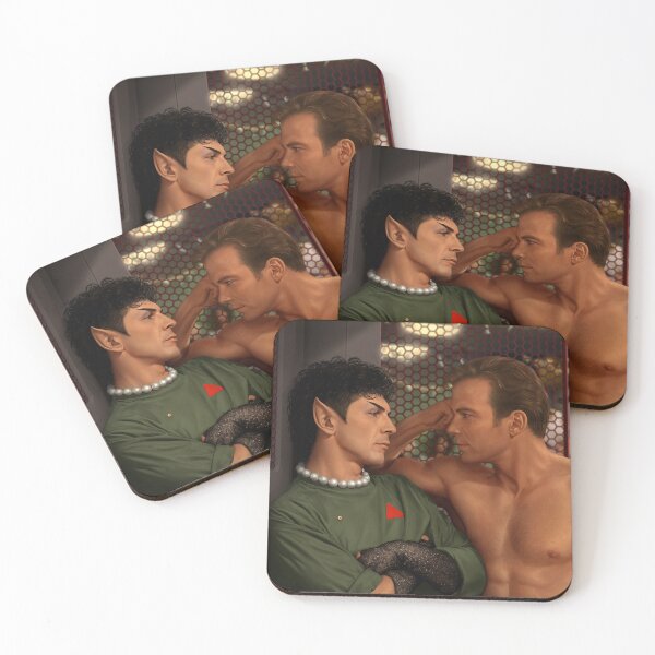 Item preview, Captain Kirk & Spock as Frank-N-Furter & Rocky designed and sold by Eldar of Zemlya.