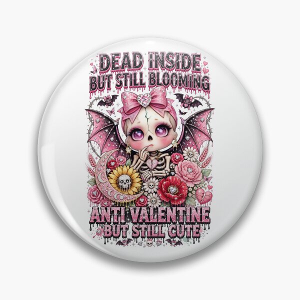 Item preview, Dead Inside Blooming Anti Valentines designed and sold by Sovereign Supply Co..
