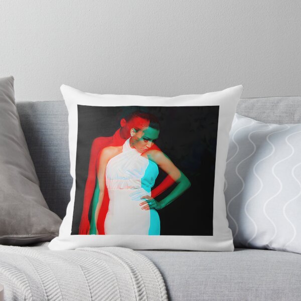 Item preview, Naya Rivera Chromatic Art Design in Blue and Red Colors designed and sold by Deternauta-90.