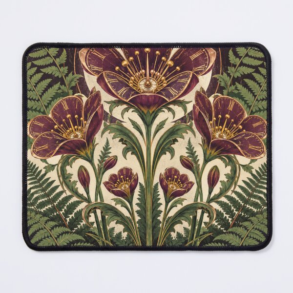 Item preview, Botanical Clock Garden designed and sold by DrizzyV.