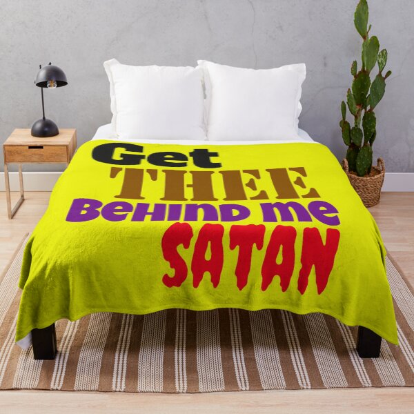 Item preview, Get thee behind me satan designed and sold by jah1usa .