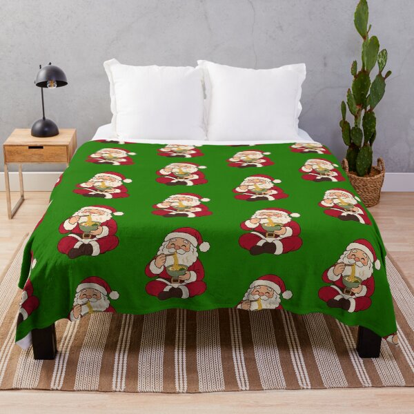 Item preview, Cute Santa Eating Ramen for Noodle Lovers – Cozy Christmas Joy designed and sold by Im-Ara.