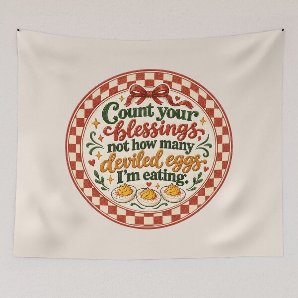 Item preview, Thanksgiving Deviled Eggs, Cute Retro Fall Food, Vintage Holiday Side Dish Aesthetic, Cozy Friendsgiving Potluck, Deviled Egg Lover Gift designed and sold by Quiajia.