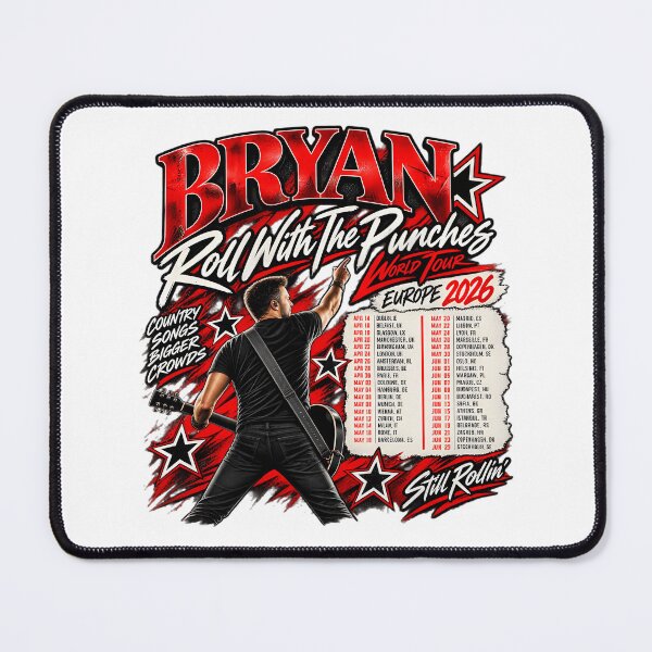 Item preview, Bryan Adams Rock Music tour 2026 designed and sold by LunarsFlowsArt.