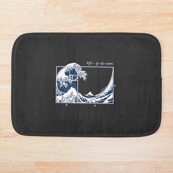 Item preview, The Great Fibonacci Wave Abstract Geometric Spiral Art Design designed and sold by AYMANShob.