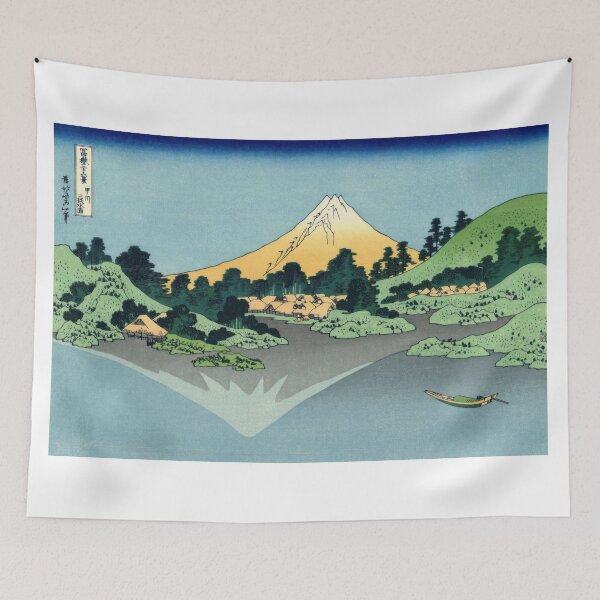 Item preview, The Fuji Reflects in Lake Kawaguchi designed and sold by Xempek Marem.