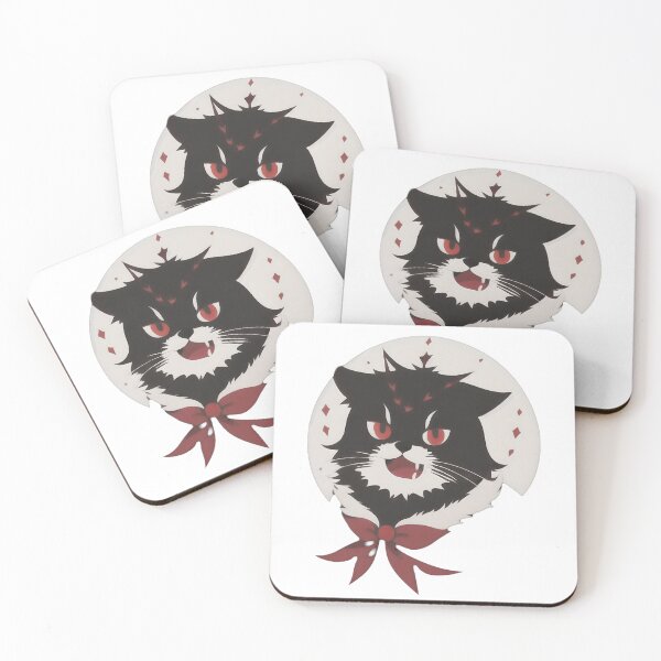 Item preview, Black Cat Santa Bow Tie designed and sold by For-Cat Studio.