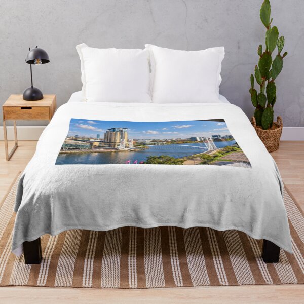 Item preview, Millennium Footbridge, Salford Quays Skyline designed and sold by Astute-Artio-Photography.