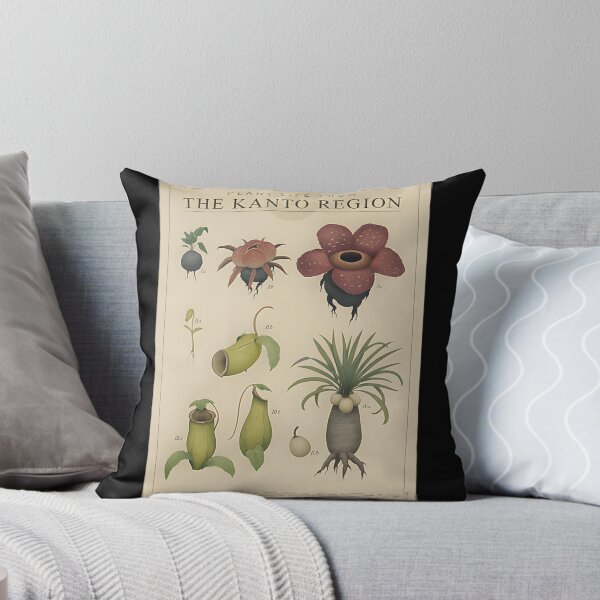 Item preview, Kanto Region Inspired Plant Life Illustration with Vibrant Botanical Elements designed and sold by AYMANShob.