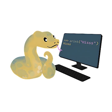 Artwork thumbnail, Python Programming Humor Design Featuring Python Language Learning Theme by AYMANShob