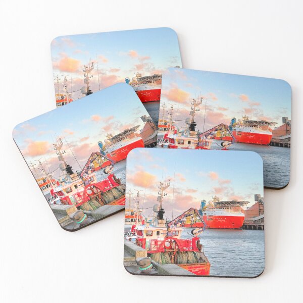 Item preview, Colourful Boats at Blyth Quayside designed and sold by Violaman.