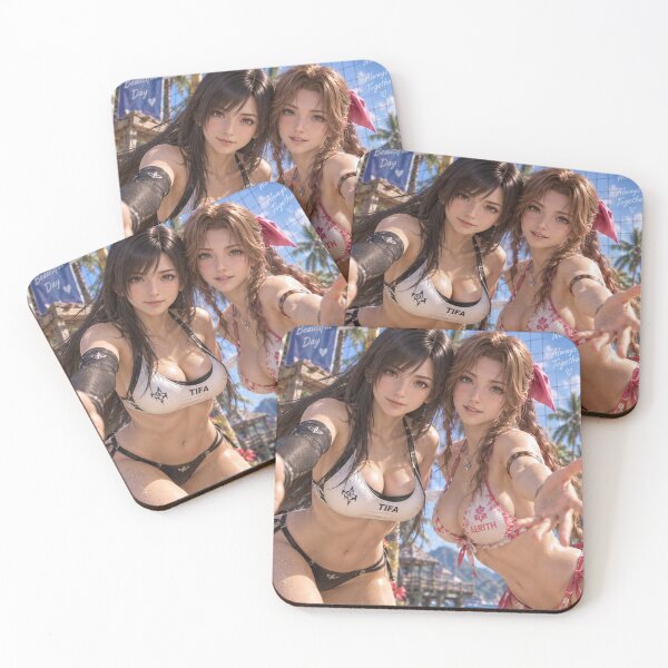 Item preview, Sexy Final Fantasy Girls Fan Art Gift Idea Mousepads And Prints designed and sold by Kyoot Prints.