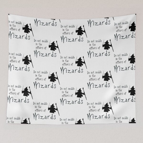 Item preview, Do Not Meddle With Wizards designed and sold by leigh-awah.