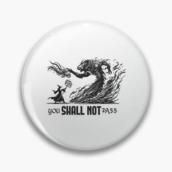 Item preview, Gandalf You Shall Not Pass designed and sold by leigh-awah.