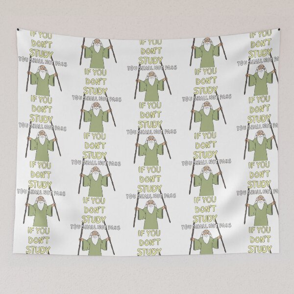 Item preview, If You Dont Study You Shall Not Pass designed and sold by leigh-awah.